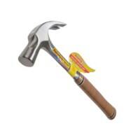 Estwing E24C Curved Claw Hammer 680g Leather Grip, Steel