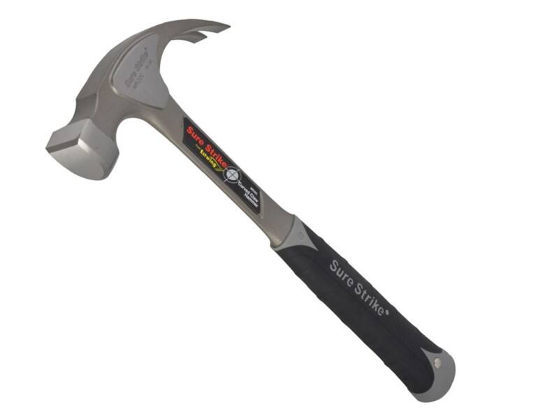 Estwing EMR20C Curved Claw Hammer 567g Vinyl Grip, Steel