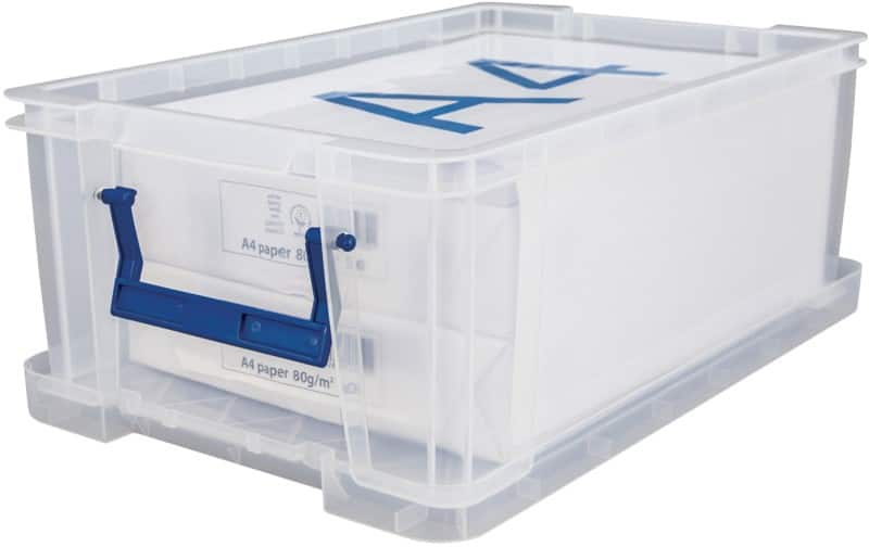 12 x 10 x 15 Inches Letter/Legal White 00703 Bankers Box Storage Box with Lift-Off Lid 