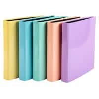 Exacompta Ring Binder Pastel Colours 320 x 250 x 20 mm Pack of 10