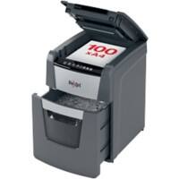Rexel Optimum AutoFeed+ 100X Automatic Cross-Cut Shredder Security Level P-4 100 Sheets Automatic & 8 Sheets Manual