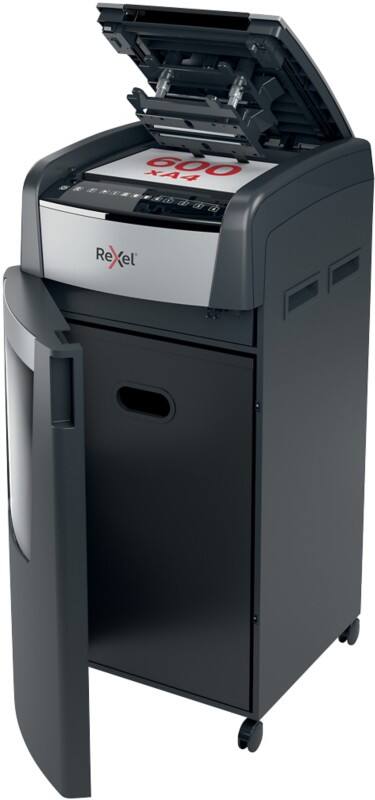 Rexel Auto Feed Optimum AutoFeed+ Shredder 660 Sheets Micro Cut Security Level P-5 110 L 600M