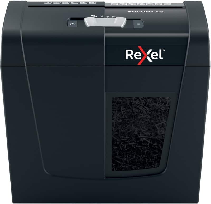 Rexel Secure Shredder 7 Sheets Cross Cut Security Level P-4 10 L X6
