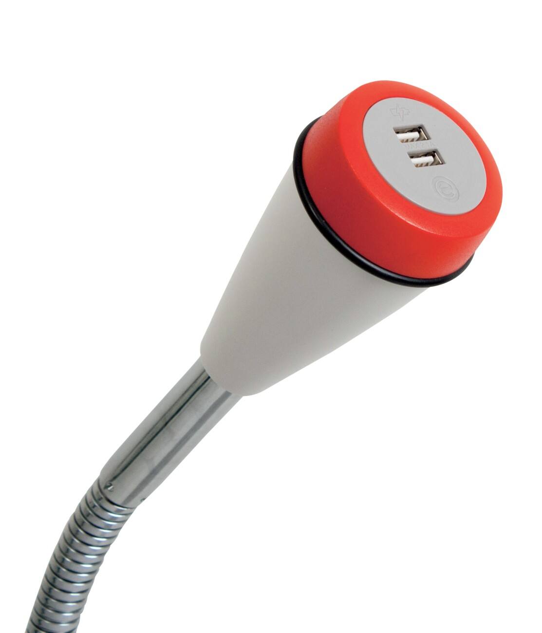 Free Standing USB Charger Red