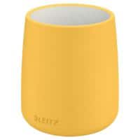 Leitz Pencil Pot Cosy Ceramic Warm Yellow 108 x 87 x 87 mm