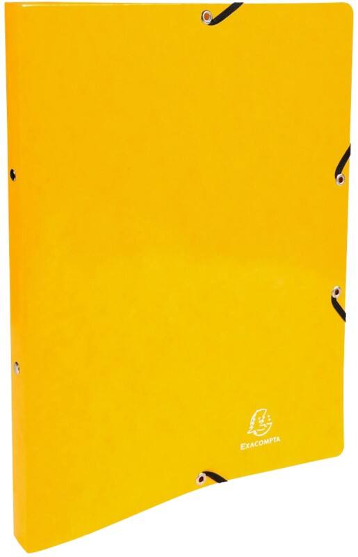 Exacompta Iderama 15 mm Ring Binder Pressboard A4 2 Rings Yellow
