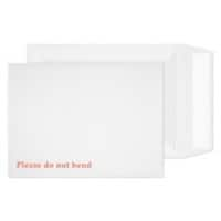 Purely Packing Vita Non Standard Board Back Envelopes Plain Peel & Seal 178 x 241mm 120 gsm White Pack of 125