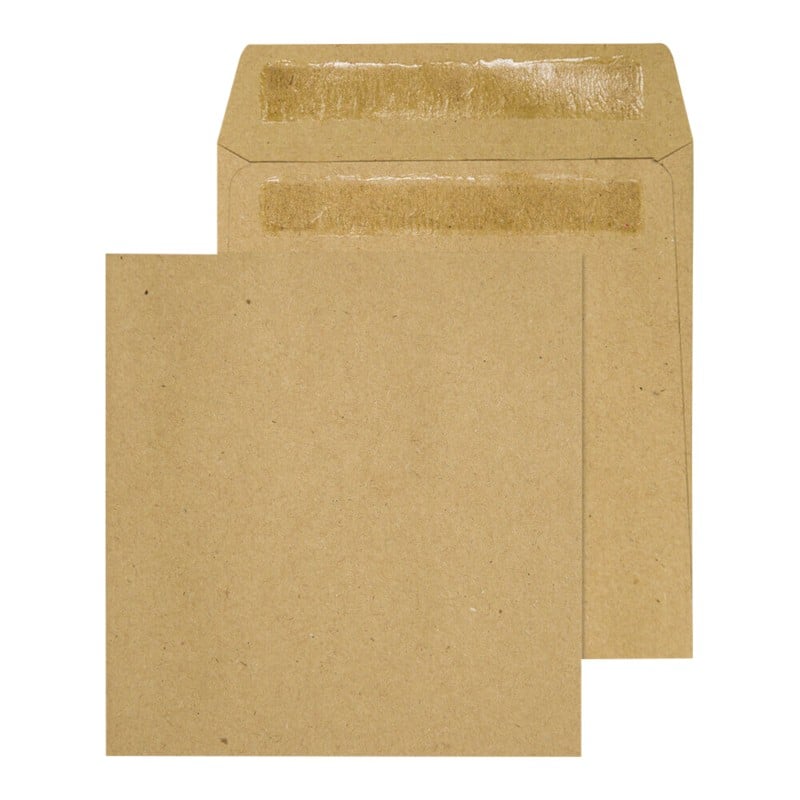 Blake Commercial Manilla Self Seal Wageslip Envelopes Brown 102 (W) x 108 (H) mm 80 gsm Pack of 1000