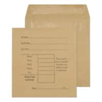 Purely Everyday School Dinner Money Envelope 108 (H) x 102 (W) mm Self Seal Printed 80 gsm Manilla Brown Pack of 1000
