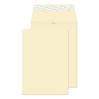 PREMIUM Woven Gusset Envelopes C4 Peel & Seal 324 x 229 x 25 mm 9400 Plain 140 gsm Cream Wove Pack of 125