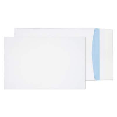 Purely Gusset Envelopes Peel & Seal 381 x 254 x 25 mm Plain 140 gsm White Pack of 125