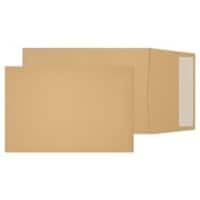 Purely Gusset Envelopes B5 Peel & Seal 254 x 178 x 25 mm Plain 120 gsm Manilla Pack of 125