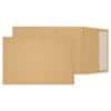 Purely Gusset Envelopes B5 Peel & Seal 254 x 178 x 25 mm Plain 120 gsm Manilla Pack of 125