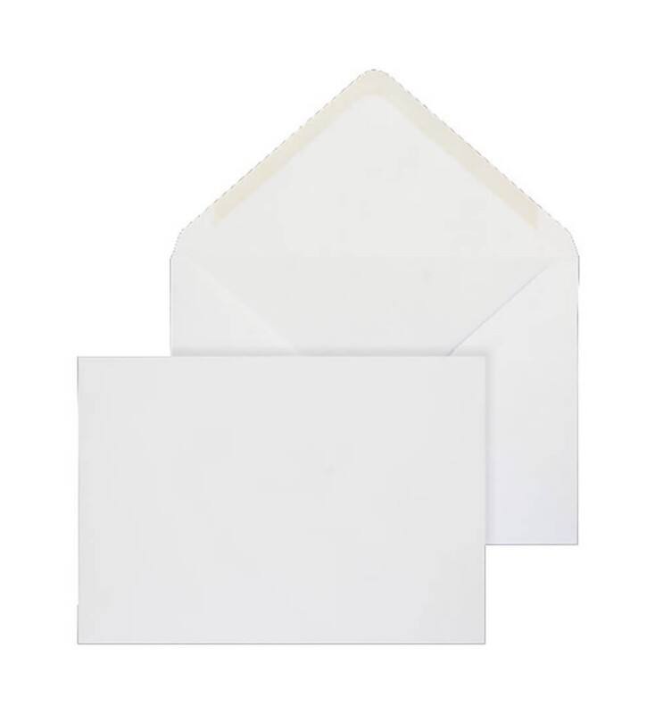 Blake Purely Everyday Envelopes C5 229 (W) x 162 (H) mm Gummed White 120 gsm Pack of 500