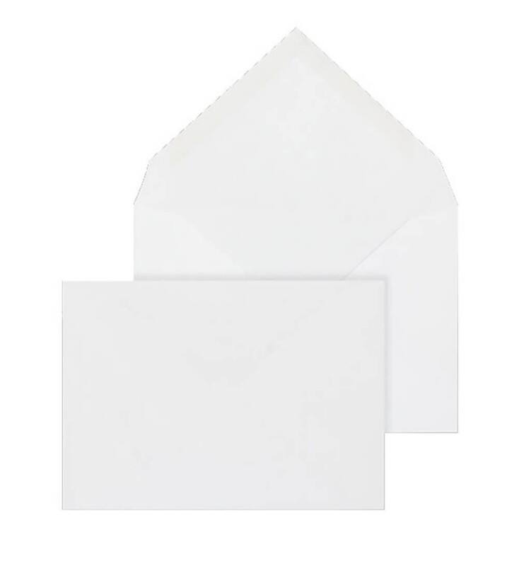 Blake Purely Everyday Envelopes C6 162 (W) x 114 (H) mm Gummed White 100 gsm Pack of 1000