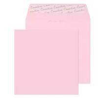 Creative Coloured Envelopes Non standard 160 (W) x 160 (H) mm Adhesive Strip Pink 120 gsm Pack of 500