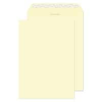 Creative Peel & Seal C4 Coloured Envelopes Cream 229 (W) x 324 (H) mm Plain 120 gsm Pack of 250