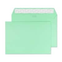 Creative Peel & Seal C5 Coloured Envelopes Green 229 (W) x 162 (H) mm Plain 120 gsm Pack of 500
