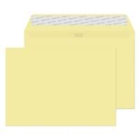 Creative Coloured Envelopes C5 229 (W) x 162 (H) mm Adhesive Strip Cream 120 gsm Pack of 500