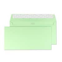 Creative Peel & Seal DL+ Coloured Envelopes Green 229 (W) x 114 (H) mm Plain 120 gsm Pack of 500