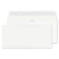 Creative Peel & Seal DL+ Coloured Envelopes White 229 (W) x 114 (H) mm Plain 120 gsm Pack of 500