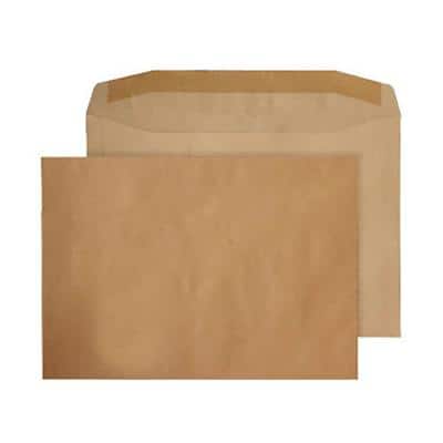 Purely Mailing Bag C4 Gummed 229 x 324 mm Plain 100 gsm Manilla Pack of 250