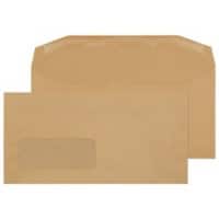 Blake Everyday Mailing Bag Window DL 220 (W) x 110 (H) mm Cream 80 gsm Pack of 1000