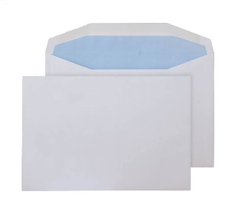 Purely Matt Coated Mailing Bag C5 Gummed 162 x 229 mm Plain 115 gsm White Pack of 500