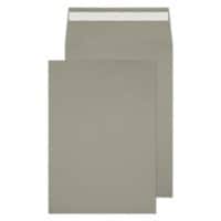 Creative Mid Coloured Gusset Envelopes B4 Peel & Seal 352 x 250 x 25 mm Plain 120 gsm Storm Grey Pack of 125
