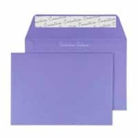 Creative Coloured Envelopes C6 162 (W) x 114 (H) mm Adhesive Strip Purple 120 gsm Pack of 500