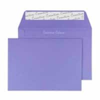 Creative Coloured Envelope C6 162 (W) x 114 (H) mm Adhesive Strip Purple 120 gsm Pack of 500