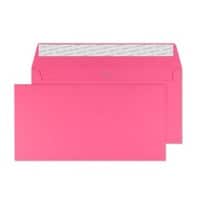 Creative Coloured Envelopes DL+ 229 (W) x 114 (H) mm Adhesive Strip Pink 120 gsm Pack of 500