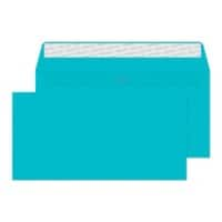 Creative Peel & Seal DL+ Coloured Envelopes Blue 229 (W) x 114 (H) mm Plain 120 gsm Pack of 500