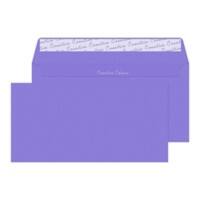Creative Coloured Envelopes DL+ 229 (W) x 114 (H) mm Adhesive Strip Purple 120 gsm Pack of 500
