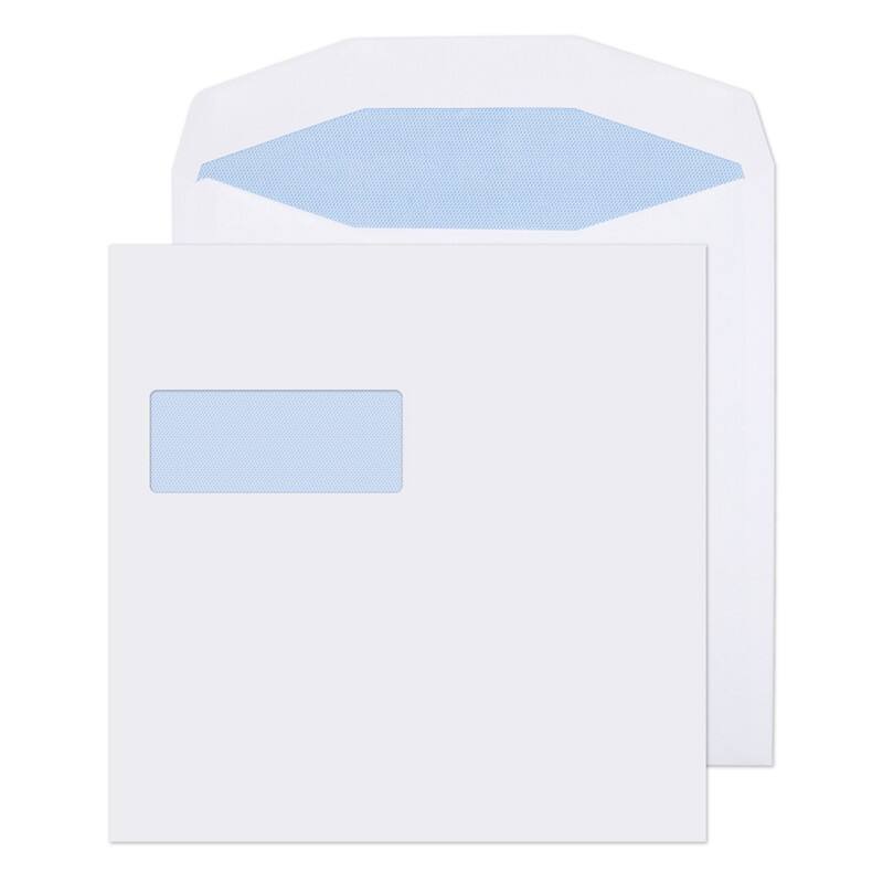 Blake Purely Everyday Envelopes Window Non standard 220 (W) x 220 (H) mm White 100 gsm Pack of 250