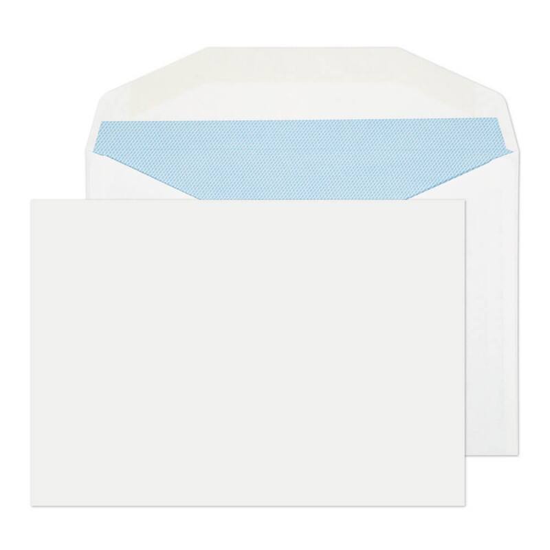 Purely Mailing Bag B6 Gummed 125 x 176 mm Plain 90 gsm White Pack of 1000