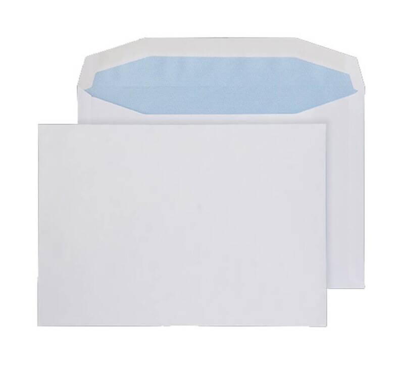 Purely Mailing Bag C5 BRE Gummed 155 x 220 mm Plain 80 gsm White Pack of 500