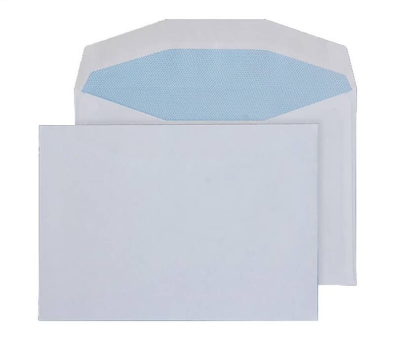 Purely Mailing Bag C6 Gummed 114 x 162 mm Plain 80 gsm White Pack of 1000