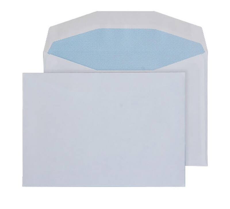 Purely Mailing Bag C6 Gummed 114 x 162 mm Plain 90 gsm White Pack of 1000