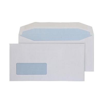 Blake Everyday Mailing Bag Window DL 220 (W) x 110 (H) mm White 90 gsm Pack of 1000