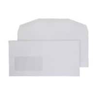 Blake Everyday Mailing Bag Window DL+ 229 (W) x 114 (H) mm White 110 gsm Pack of 1000