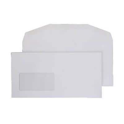 Blake Everyday Mailing Bag Window DL+ 229 (W) x 114 (H) mm White 110 gsm Pack of 1000