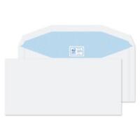 Purely Mailing Bag DL++ Gummed 114 x 235 mm Plain 90 gsm White Pack of 1000