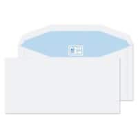 Purely Mailing Bag DL++ Gummed 114 x 235 mm Plain 90 gsm White Pack of 1000