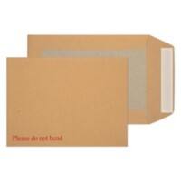 Purely Board Back Envelopes Peel & Seal 190 x 140 mm Plain 115 gsm Manilla Pack of 125
