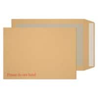 Purely Board Back Envelopes B4 Peel & Seal 352 x 250 mm Plain 120 gsm Manilla Pack of 125