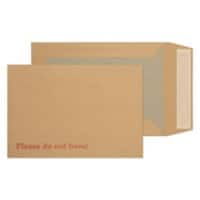 Purely Board Back Envelopes C5++ Peel & Seal 240 x 165 mm Plain 120 gsm Manilla Pack of 125