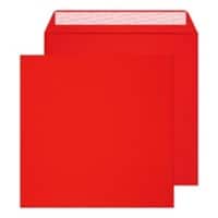 Creative Coloured Envelopes Non standard 220 (W) x 220 (H) mm Adhesive Strip Red 120 gsm Pack of 250
