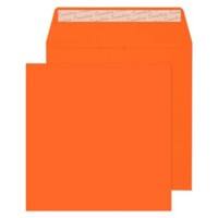 Creative Coloured Envelopes Non standard 160 (W) x 160 (H) mm Adhesive Strip Orange 120 gsm Pack of 500