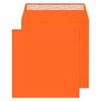 Creative Coloured Envelope Non standard 160 (W) x 160 (H) mm Adhesive Strip Orange 120 gsm Pack of 500